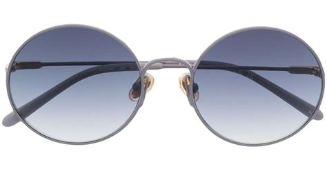 chloe zonnebril blauw|Chloé Sunglasses .